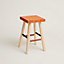 Ash tree stool PM, View: Worn, worn, view 1 of 5