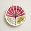 Assiette creuse Natures Marines, Vue: vue du dessus, above, vue 1 sur 3