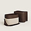 Assise d'appoint ottoman Les Nécessaires d'Hermès, Vue: Vue portée, worn, vue 2 sur 4