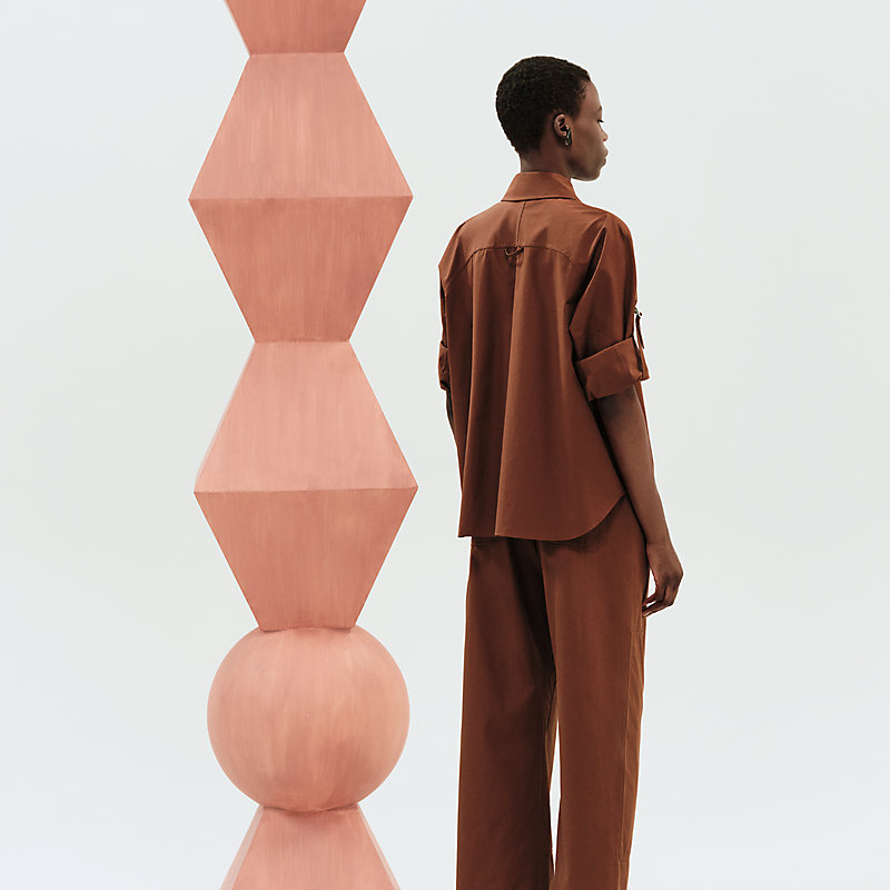 Asymmetric shirt | Hermès USA
