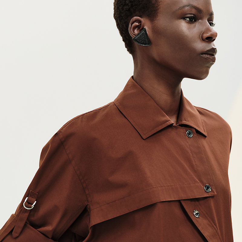 Asymmetric shirt | Hermès USA