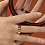 Athena double stud ring, View: Worn, worn, view 2 of 2