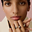 Athena double stud ring, View: Worn, worn, view 2 of 3
