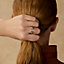 Athena double stud ring, View: Worn, worn, view 2 of 2