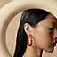 Athena earrings, large model, View: Worn, worn, view 2 of 2