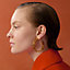 Athena earrings, large model, View: Worn, worn, view 2 of 2