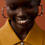 Athena earrings, large model, View: Worn, worn, view 2 of 2