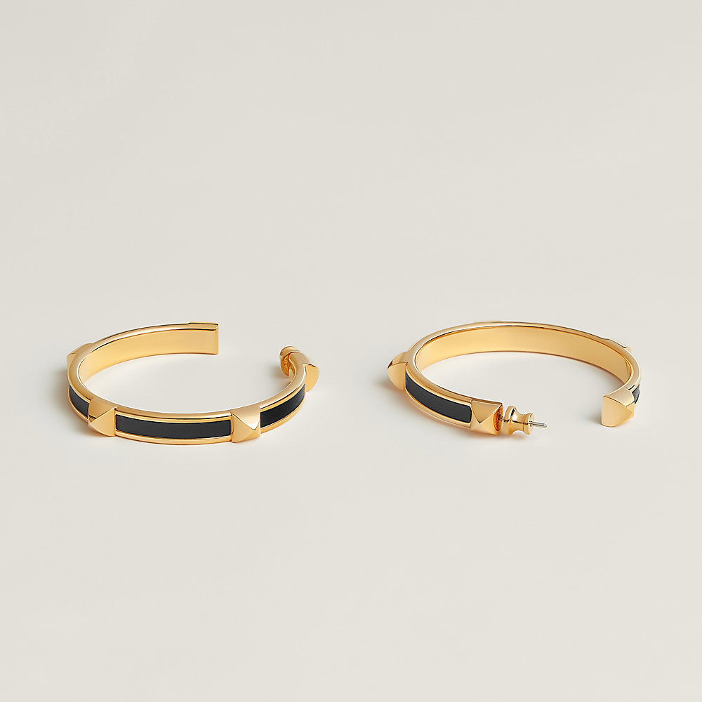 【HERMES】Fusion earrings, large model Athena earrings, large model | Hermès USA