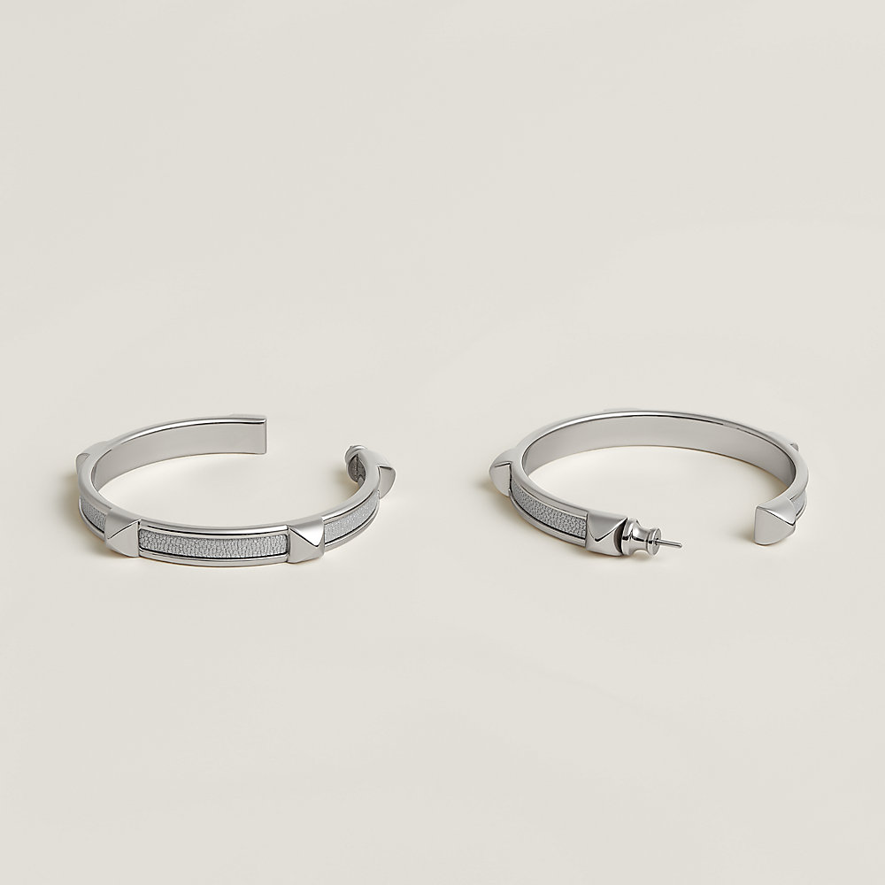 Athena earrings, large model | Hermès Poland