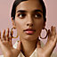 Athena earrings, large model, View: Worn, worn, view 2 of 2