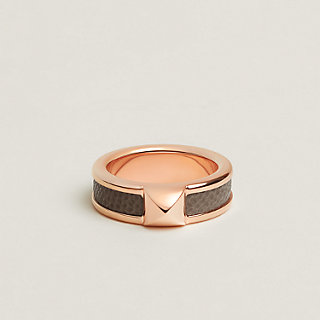 【大人の上品スタイル】HERMES Athena Double Stud リング Athena double stud ring | Hermès USA