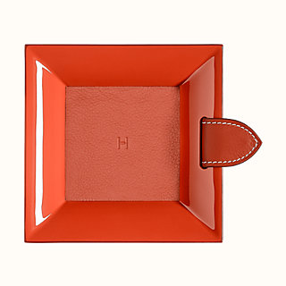 hermes change tray leather