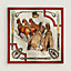 Attelage en Arbalete forever scarf 90, View: Flat, flat, view 3 of 4