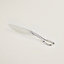 Attelage silver dinner knife, View: Worn, worn, view 1 of 2