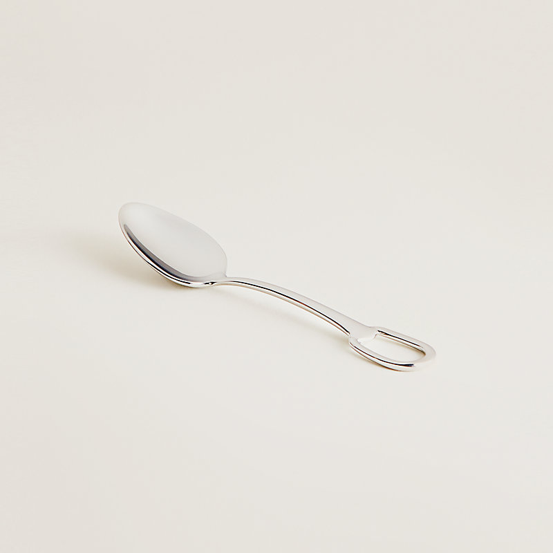 Attelage steel mocha spoon | Hermès USA
