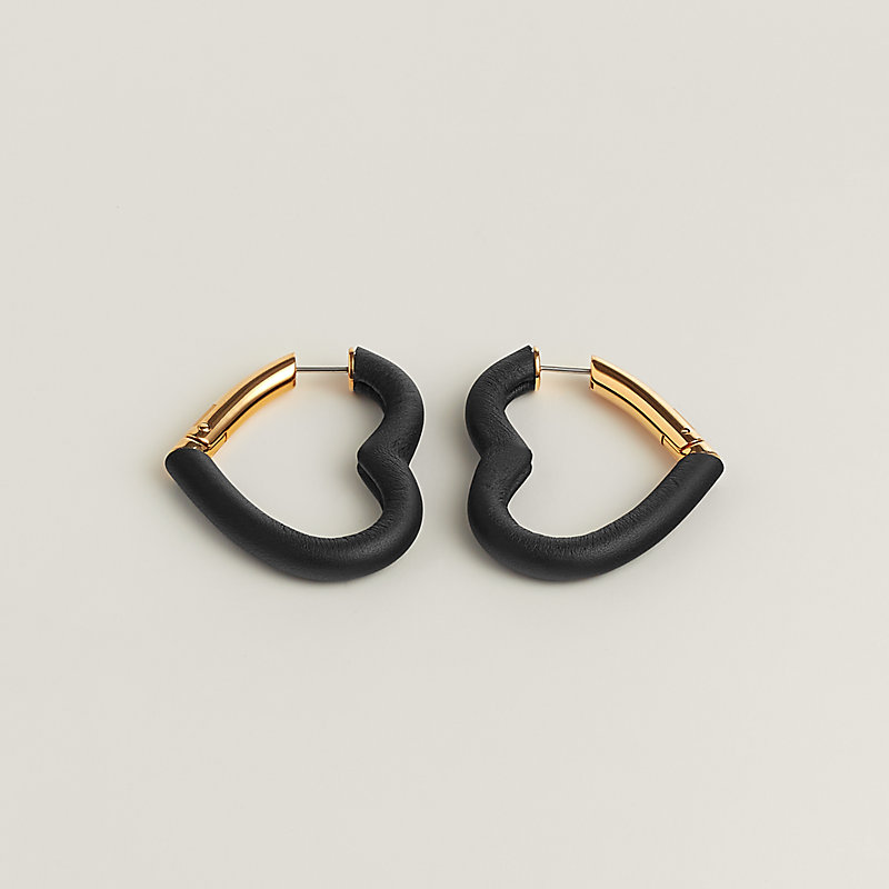 ハートが可愛い♡【HERMES】Au Coeur du Faubourg ピアス Au Coeur du Faubourg earrings | Hermès Finland