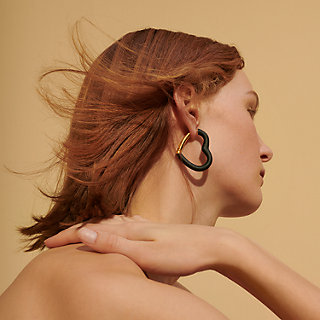 正規店買付★HERMES イヤリング Au C?ur du Faubourg Au Coeur du Faubourg earrings | Hermès Singapore