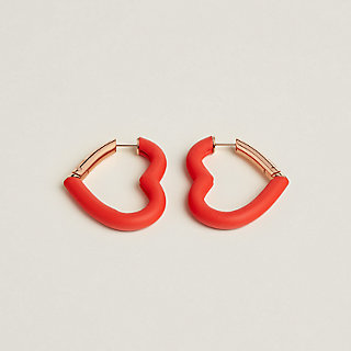 ハートが可愛い☆【HERMES】Au Coeur du Faubourg ピアス au-coeur-du-faubourg-earrings-