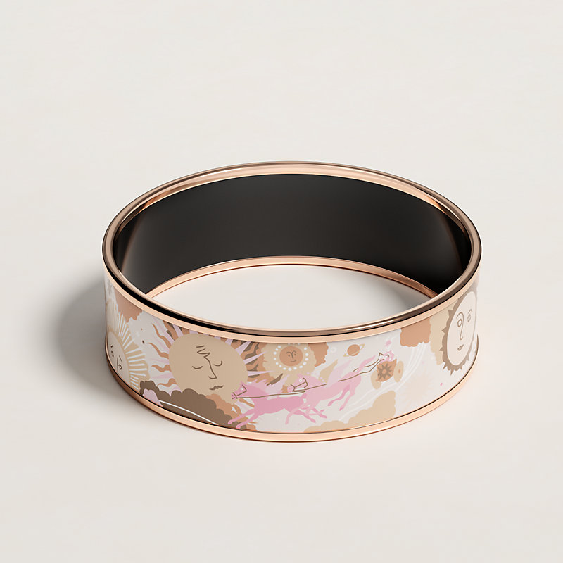 Au Royaume d'Helios bangle - Orange | Hermès USA