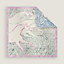 Au Triple Galop 더블 페이스 스카프 90, 보기: 평평하게 놓았을 때 보기, flat, 3개 중 7번째 보기