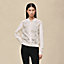 "Aux Champs en Fleurs Raye" buttoned jacket, View: Worn, worn, view 2 of 5