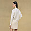 "Aux Champs en Fleurs Raye" long-sleeve twillaine sweater, View: Worn, worn, view 4 of 6