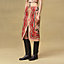 "Aux Champs en Fleurs Raye" quilted pencil skirt, View: Worn, worn, view 2 of 5