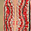 "Aux Champs en Fleurs Raye" quilted pencil skirt, View: Worn, worn, view 5 of 5