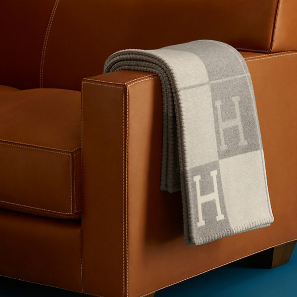 hermes blanket sofa