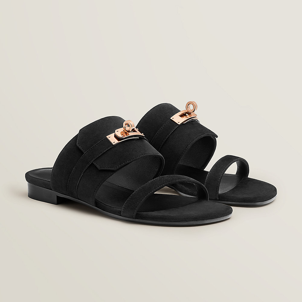 hermes pearl sandals