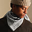 Awooooo! Bandana scarf 65, View: Worn, worn, view 1 of 3