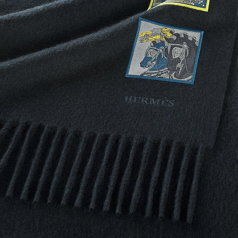 Badges Soie muffler | Hermès UK 