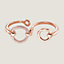Bague double Filet d'Or, grand modèle, Vue: vue de face, front, vue 1 sur 1