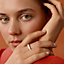 Bague Hermès Bricole, petit modèle, Vue: Vue portée, worn, vue 3 sur 4
