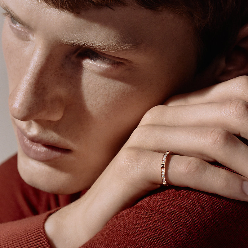 Bague Hermès Clou d'H, très petit modèle, Vue: , vue 3 sur 3