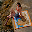 Bain de Soleil beach towel, View: Worn, worn, view 3 of 3