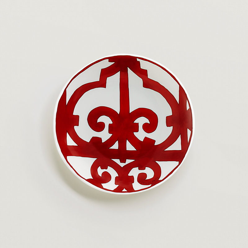 Balcon du Guadalquivir bread and butter plate n°2 | Hermès USA