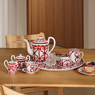 hermes coffee cup set