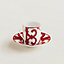 Balcon du Guadalquivir coffee cup and saucer, View: Worn, worn, view 3 of 3
