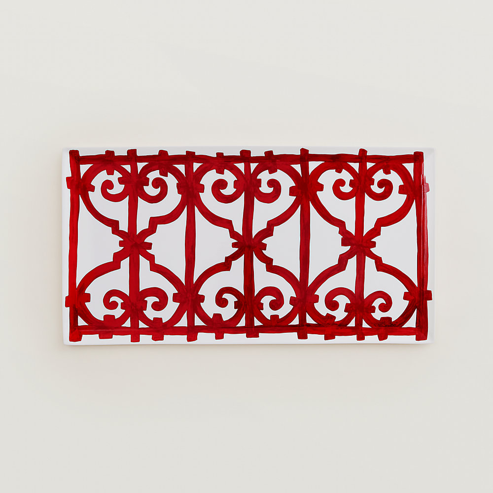 R*a様 HERMES Balcons du Guadalquivir プレート Balcon du Guadalquivir rectangular plate | Hermès Canada