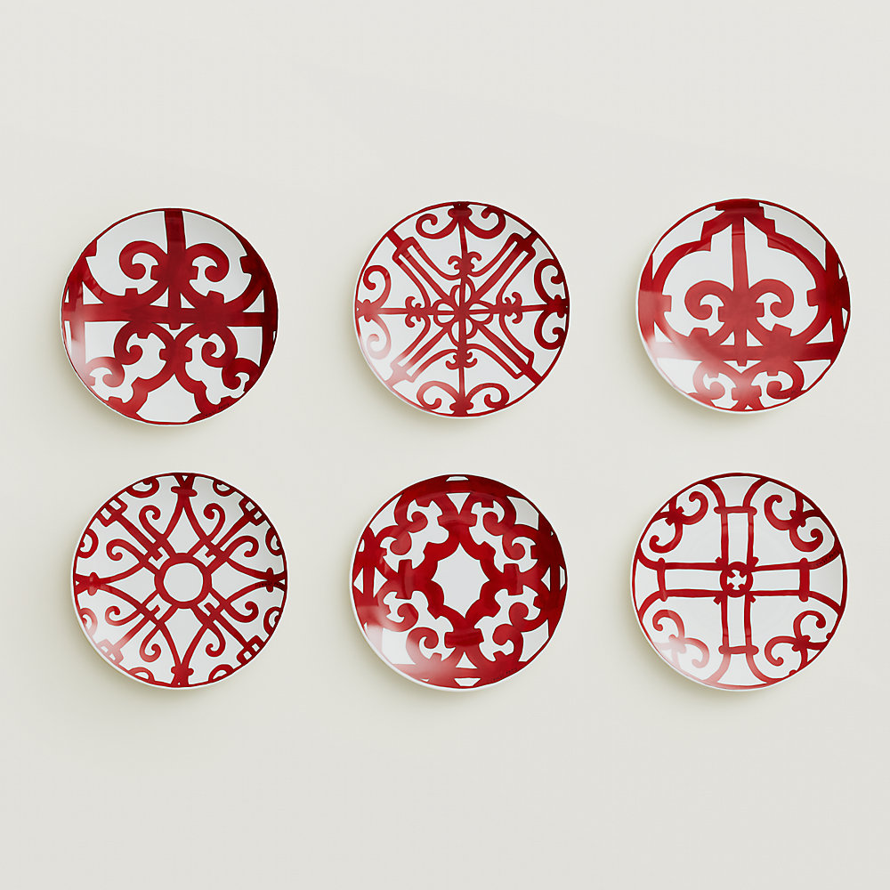 Balcon Du Guadalquivir Set Of 6 Bread And Butter Plates n 1 To 6