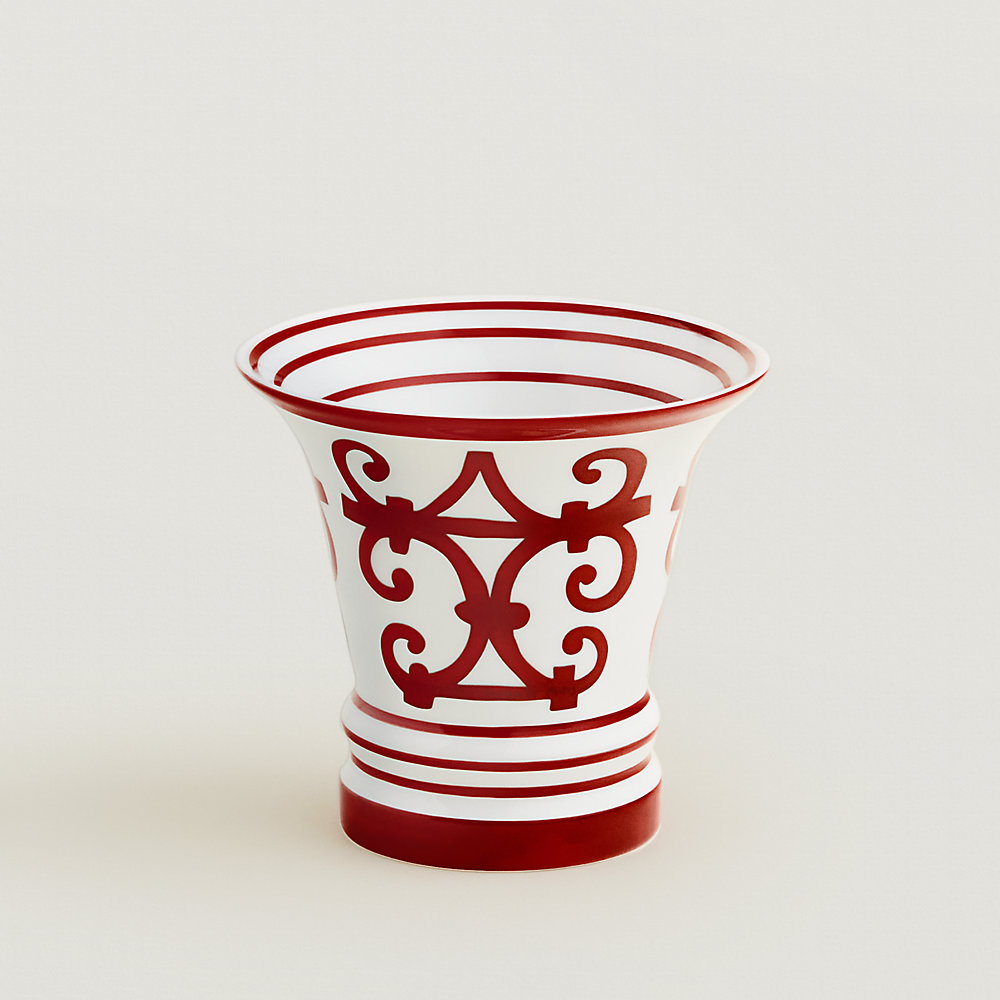 hermes flower vase