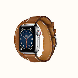Band Apple Watch Hermes Double Tour 41 mm | Hermès USA