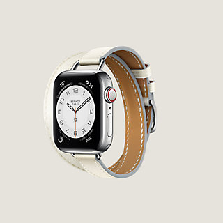 Band Apple Watch Hermès Double Tour 41 mm Attelage | Hermès Hong 