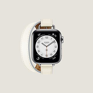 Band Apple Watch Hermès Double Tour 41 mm Attelage | Hermès USA