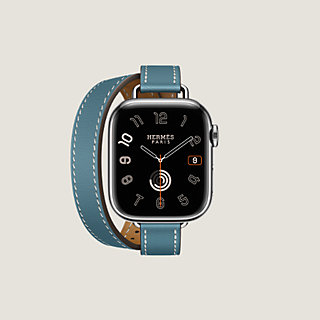 Band Apple Watch Hermès Double Tour 41 mm Attelage | Hermès 