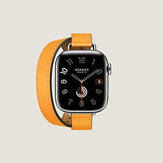 Band Apple Watch Hermès Double Tour 41 mm Attelage | Hermès 
