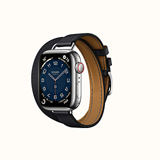 hermes double wrap apple watch band