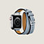 Band Apple Watch Hermes Double Tour 41&nbsp;mm&nbsp;Attelage, View: Back, back, view 2 of 4