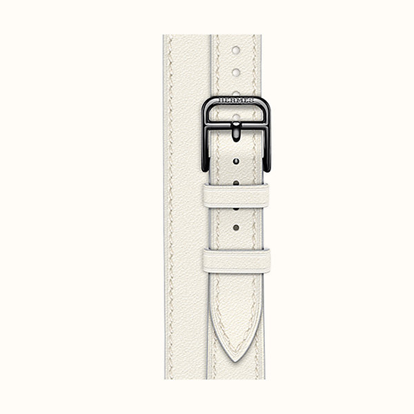 Attelage Double Tour Leather loop Band For Apple Watch 41mm 45mm 42mm 38mm  40mm 44mm Sport Strap for iWatch 7 6 5 4 3 watchbands|Watchbands| -  AliExpress
